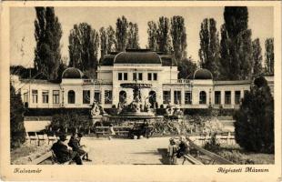 1943 Kolozsvár, Cluj; Régészeti múzeum / museum of archaeology (ragasztónyom / glue marks)