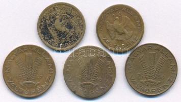 1946-1950. 10f - 20f T:XF-F patina