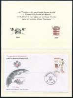 2009 100 éves a Monacói Vívó Szövetség Mi 2930 FDC-n dísz tokban