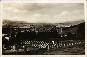 1941 Kőrösmező, Körösmező, Yasinia, Yasinya, Jaszinya, Jassinja, Jasina (Máramaros); Centrální válecny hrbitov / Hősök temetője / military heroes cemetery (EK)