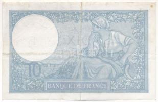 Franciaország 1941. 10Fr T:F szép papír France 1941. 10 Francs C:F nice paper