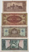 1945-1946. 10.000P - 1.000.000.000P + 1946. 10.000MP - 100.000.000MP (9xklf) T:F közte VF