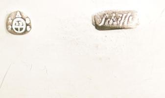 Ezüst (Ag) boros kanna, jelzett, m: 20 cm, nettó: 450 g