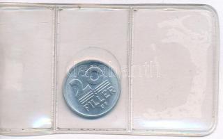 1983. 20f Al + 5Ft Ni + 10Ft Ni "FAO" sor, eredeti műbőr tokban, tanúsítvánnyal T:UNC Adam...