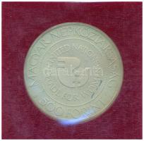 1984. 500Ft Ag "Nők évtizede" műbőr tokban, tanúsítvánnyal T:AU (eredetileg PP) patina Ada...