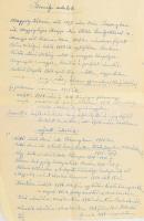 1912-1941 Magyari Kálmán főhadnagy (az I. világháborúban a cs. és kir. 46. gyalogezrednél szolgált) ...