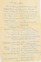 1912-1941 Magyari Kálmán főhadnagy (az I. világháborúban a cs. és kir. 46. gyalogezrednél szolgált) ...