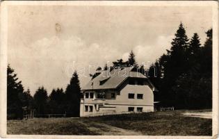 1940 Kassai Havasok, Kojsói Havasok, Kojsov (Kassa, Kosice); A Magyarországi Kárpát Egyesület Ottília menedékháza. Hrabovszky S. felvétele / mountain rest house, tourist house (fl)