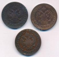 1851A - 1851B - 1851G 2kr Cu (3xklf) T:AU,VF ph., patina
Adamo M5