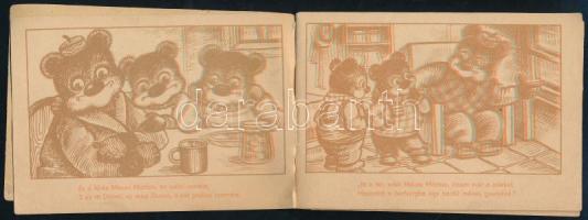 1958 Kálmán Jen? 
Rajzoló: Szakmáry László Mackókaland, Plasztikus képek. 3-d-s szemüveggel nézhető...