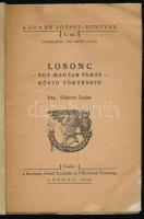 Scherer Lajos: Losonc. Egy magyar város rövid története. Kiadja a Kármán József Irodalmi és Művészet...