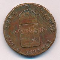 1849NB 3kr Cu T:VF ph., patina
Adamo B2