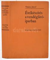 Venesz József: Ételkészítés a vendéglátóiparban. Bp., 1968, Közgazdasági és Jogi. Kiadói nyl-kötés, kissé foltos borítóval, a gerincen kis sérüléssel.