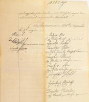 1898. szeptember 9. Budaörs, Ajándékozási szerződés és osztályegyezség a budaörsi Drixler család tag...