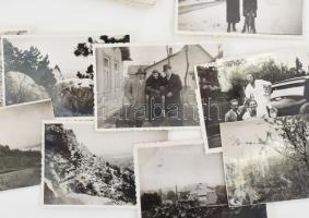 1935-1940, 125 darab magyarországi fotó, változatos témákban, közte Tabán, Budapest, Sashegy, téli k...