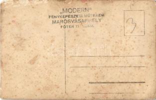 Marosvásárhely, Targu Mures; Vöröskeresztes nővér. "Modern" fényképészeti műterem / WWI Re...