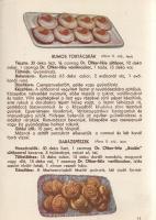 Dr. Ötker [Oetker] 100 sütemény receptje.
(Budapest), [1947]. Dr. Ötker A. Kft. (Révai ny.) 48 p. E...
