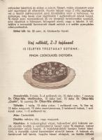 Dr. Ötker [Oetker] 100 sütemény receptje.
(Budapest), [1947]. Dr. Ötker A. Kft. (Révai ny.) 48 p. E...
