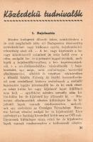 Az utca rendje. A Budapesti M. Kir. Államrendőrség hivatalainak útmutatója. Összeállította: Rezsnyi ...