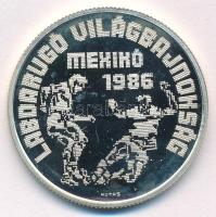 1986. 500Ft Ag "Labdarúgó Világbajnokság - Mexikó 1986" kapszulában T:AU (PP) Adamo EM95