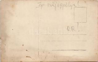 ~1910 Budapest XIV. Városligeti tó a Korcsolyacsarnokkal. photo (fl)