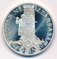 1989. 500Ft Ag "Védd a gyermekeket!" kapszulában T:PP homályos, patina Adamo EM109