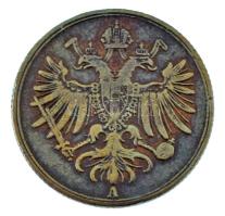 Olasz Államok / Lombardia-Velence 1862A 1S Cu T:AU/XF patina, pici anyaghiba
Italian States / Lomba...