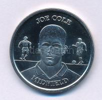 Anglia 2004. "Joe Cole - középpályás / 2004 - Anglia - Az angol csapat hivatalos éremgyűjteménye" Ni labdarúgó emlékérem kapszulában (27mm) T:UNC England 2004. "Joe Cole - Midfield / England 2004 - The Official England Squad Medal Collection" Ni commemorative football medallion in capsule (27mm) C:UNC