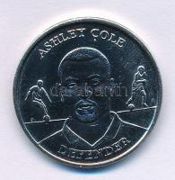 Anglia 2004. "Ashley Cole - hátvéd / 2004 - Anglia - Az angol csapat hivatalos éremgyűjteménye" Ni labdarúgó emlékérem kapszulában (27mm) T:UNC England 2004. "Ashley Cole - defender / England 2004 - The Official England Squad Medal Collection" Ni commemorative football medallion in capsule (27mm) C:UNC