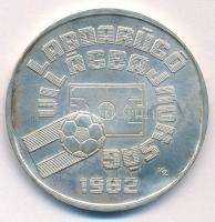 1981. 500Ft Ag "Labdarúgó Világbajnokság 1982" fekete műbőr tokban T:BU Adamo EM65