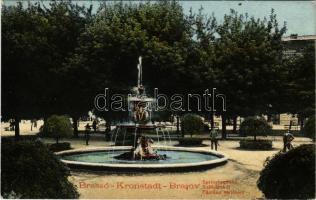 Brassó, Kronstadt, Brasov; Szökdöskút. Ciurcu 1911 / Fantana saritoare / fountain