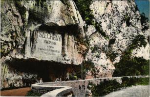 Orsova, Kazán, Széchenyi tábla / Kazaan gorge, monument