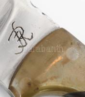 Jelzett RJ? iparművész kés, h: 24 cm