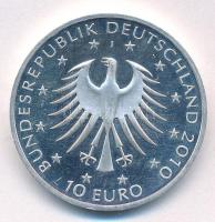 Németország 2010J 10E Ag "Robert Schumann 200. születésnapja" T:AU (eredetileg PP) felszín...