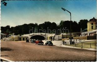 Saint-Cloud (Seine-et-Oise), L'entrée de l'Autoroute de l'Ouest / entrance to the Western Highway, automobiles