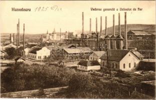 Vajdahunyad, Hunedoara; Vederea generala a Uzinelor de fier. E. Tintea / vasgyár / iron works, factory