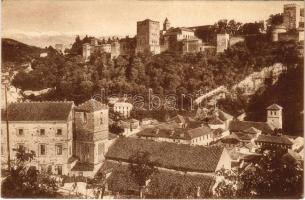 Granada, La Alhambra desde el Albaicín / guard tower