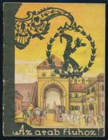 cca 1930 ,,Az arab fiuhoz!&quot;, Meinl Gyula R.T. 36. sz. árjegyzék, tűzött papírkötés, kissé sérült, kisebb ázásnyomokkal, 24 p.