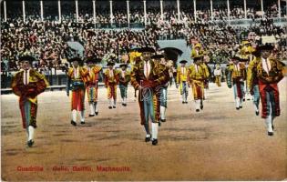 Cuadrilla, Gallo, Gallito, Machaquito / Spanish folklore, matadores