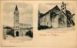 Trogir, Trau; Zborno-opatska crkva, Rusevine crkve benediktinaca / abbey church, Benedictine monastery ruins. Ivan Belas