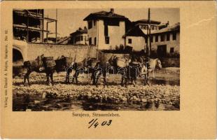 1903 Sarajevo, Strassenleben / Bosnian folklore. Verlag v. Daniel A. Kajon (b)