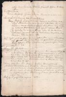 1785 Szilágyi Ferenc, az Ugocsa vármegyei Ujlak lakosának nemességviszgáló peánek leszállítása. A ki...