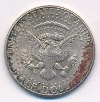 Amerikai Egyesült Államok 1964. 1/2$ Ag "Kennedy" T:XF patina 
USA 1964. 1/2 Dollar Ag &q...