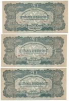 1944. 20P &quot;A Vöröshadsereg Parancsnoksága&quot; (3x sorszámkövetők) &quot;AM 171183 - 171185&quot; T:AU Adamo P45