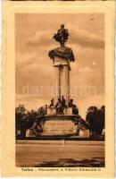 1911 Torino, Turin; Monumento a Vittorio Emanuele II / monument (EK)