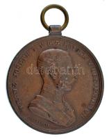 1914. "Ferenc József Bronz Vitézségi Érem" bronz kitüntetés mellszalag nélkül. Szign.: Tautenhayn T:XF Hungary 1914. "Bronze Gallantry Medal (Der Tapferkeit)" bronze decoration without ribbon. Sign.: Tautenhayn C:XF NMK 137.