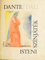 Dante Alighieri: Isteni színjáték. Ford.: Babits Mihály. Salvador Dalí illusztrációival. Bp., 1987, Helikon. Kiadói bársonykötés, kissé sérült papír védőborítóban, kissé koszos kiadói papírtokban.