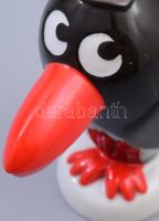 Hollóházi Magyar posta porcelán Holló. Jelzett, kis kopással, m: 14 cm