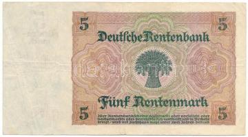 Németország / Weimari Köztársaság 1926. 5M "T 13373789" T:F Germany / Weimar Republic 1926...