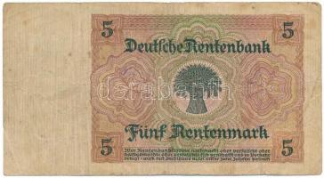 Németország / Weimari Köztársaság 1926. 5M "K 17651510" T:F,VG Germany / Weimar Republic 1...